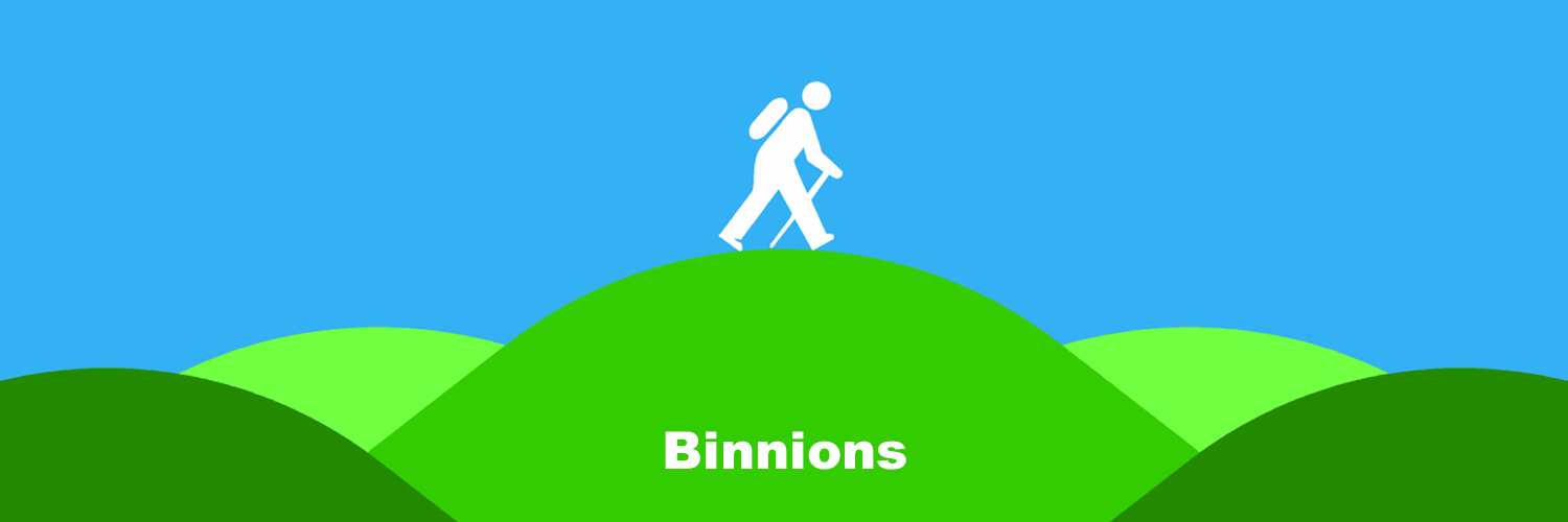 Binnions - Summits in Ireland below 400m elevation & at least 100m prominence
