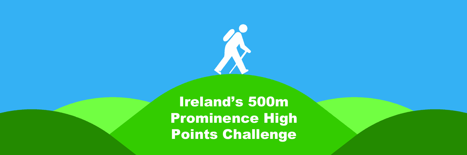 Ireland's 500m Prominence High Points Challenge