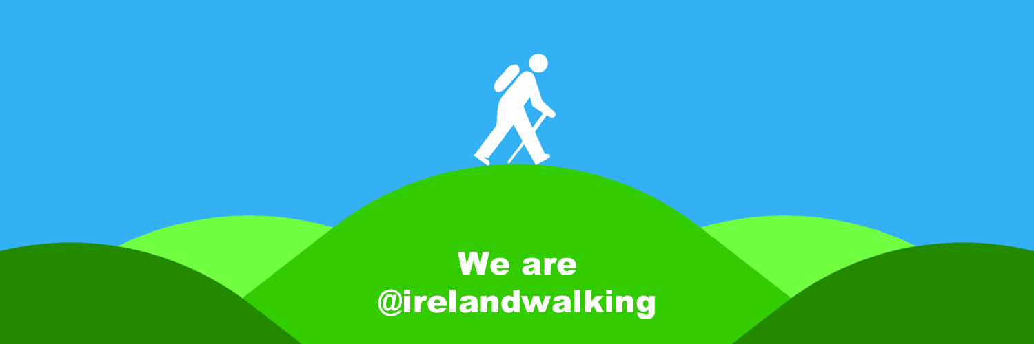 Social Media - We are @irelandwalking on Twitter, Facebook & Instagram